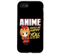 Anime Makes Me Happy, You Not So Much Coque pour iPhone SE (2020) / 7/8