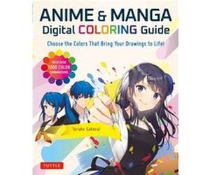 Anime Manga Digital Coloring Guide by Teruko Sakurai Teruko Sakurai (Auteur)