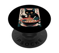 Anime Manga Kawaii Otaku Ramen Chat Drôle Cadeau PopSockets PopGrip Adhésif