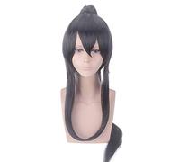 Anime Mo Dao Zu Shi Grandmaster Of Demonic Cultivation Wei Wuxian Cosplay Wig Antiquity Costume Wig With Headband PL-XY