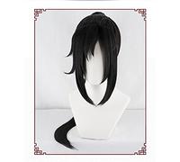 Anime Mo Dao Zu Shi Wei Wuxian Perruque Les Rôles De Plomb Indomptés Cosplay Perruque Le Grand Maître De La Culture Démoniaque Cosplay Accessoire Adolescent B