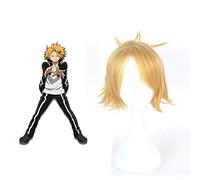 Anime mon héros académique Cosplay perruques Kaminari Denki Cosplay résistant à la chaleur synthétique Boku pas de héros académique perruques fête d'halloween