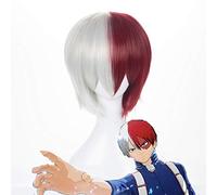 Anime mon héros académique Cosplay perruques Shouto Todoroki Cosplay perruque synthétique perruque cheveux Halloween fête Boku pas de héros académique perruque