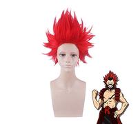 Anime mon héros académique Kirishima Eijiro court rouge Cosplay perruque Boku pas de héros académique Halloween Costume cheveux synthétiques Perucas PL-688