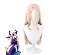 Anime mon héros académique mt dame femmes or clair cheveux longs Boku pas de héros académique Cosplay Costume perruque + casquette de perruque
