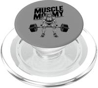 Anime Muscle Mommy Weightlifting Fitness Girl Aesthetic PopSockets PopGrip pour MagSafe