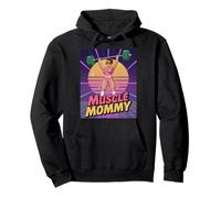 Anime Muscle Mommy Weightlifting Fitness Girl Aesthetic Sweat à Capuche