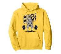 Anime Muscle Mommy Weightlifting Fitness Girl Aesthetic Sweat à Capuche