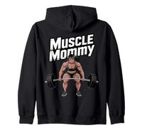 Anime Muscle Mommy Weightlifting Fitness Girl Aesthetic Sweat à Capuche