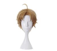 Anime Mushoku Tensei Rudeus Greyrat Perruque courte marron réincarnation sans emploi + bonnet de perruque en cheveux synthétiques Halloween fête