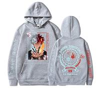 Anime My Hero Academia Sweat à Capuche Todoroki Shoto Sweat à Manches Longues Harajuku Street Pull Oversize (Color 03,M)