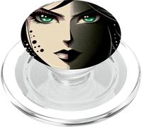Anime Mystique en Contraste PopSockets PopGrip pour MagSafe