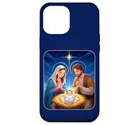 Anime Nativity Christmas Design - Kawaii Manger Scene Art Coque pour iPhone 12 Pro Max