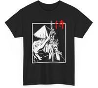 Anime Ninja Scroll T-Shirt Anime Style Graphic Tee Scroll Yubei Artwork Manga Vintage Aesthetic Unisex Tee Manches Courtes(X-Large)