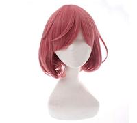 Anime Noragami Ebisu Kofuku rose perruque courte Cosplay Costume résistant à la chaleur cheveux synthétiques femmes Cosplay perruques