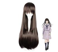 Anime Noragami Iki Hiyori longue perruque Cosplay Costume femmes résistant à la chaleur cheveux synthétiques Halloween fête perruques ZF80-32