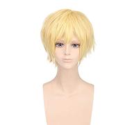 Anime Noragami Yukine jaune perruque courte Cosplay Costume résistant à la chaleur cheveux synthétiques hommes femmes fête Cosplay perruques