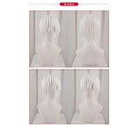Anime nouvelle cellule de travail unisexe cellule de sang blanc globule blanc cosplay costume d'anime perruque uniforme pour hommes Costume d'halloween perruque XXL 1