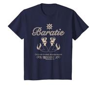 Anime One Piece Baratie Ocean Going Restaurant T-Shirt, Enfant, Bleu Marine, 2 Ans