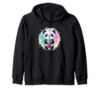 Anime Panda Boba Tea Manga Japonais Esthétique Kawaii Panda Sweat à Capuche
