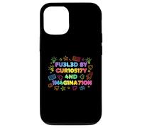 Animé par la curiosité et l'imagination, Kids Teens Funny Design Coque pour iPhone 12/12 Pro