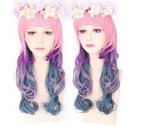 Anime pas cher Cosplay mignonne perruque blonde lolita OL élégante perruque ondulée lolita marron beige pour les femmes blanches Halloween cheveux + perruques casquette taille unique 821 perruque av