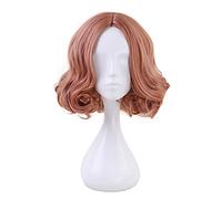 Anime Persona 5 Haru Okumura perruque courte bouclée Costume de Cosplay résistant à la chaleur cheveux synthétiques femmes Cosplay perruques