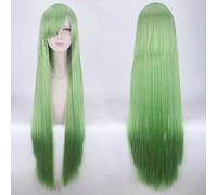 Anime petite perruque bleue et petite verte Cosplay Costume résistant à la chaleur cheveux synthétiques filles femme Halloween fête jeu de rôle perruques dm3508 2