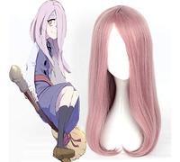 Anime petite sorcière académique Cosplay perruque Sucy Manbavaran Cosplay perruques résistant à la chaleur synthétique Halloween carnaval fête sorcière perruque