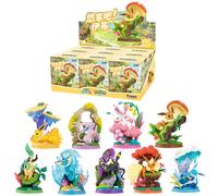 Anime Pokemon Funism Original Genuine Eevee Family Suit BlindBox Flareon Umbreon Sylveon Action Figure Collection Model Toy Gift Set of 9 Boxes