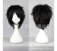 Anime Prince Of Tennis Mizuki Hajime Cosplay perruque noir court cheveux raides Halloween fête carnaval synthétique jeu de rôle perruque perruque -266A