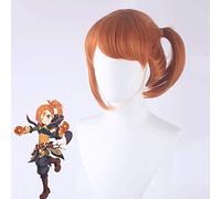 Anime Princess Connect! Re: plongée Hodaka Misogi Orange courte queue de cheval résistant à la chaleur cheveux synthétiques femmes Costume Cosplay perruques PL-759