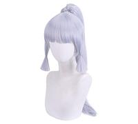 Anime Project Genshin Impact Kamisato Ayaka Cosplay Wig Synthetic Hair Halloween Party Wigs For Women