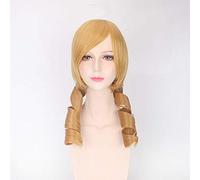 Anime Puella Magi Madoka Magica cosplay jouer perruque Tomoe Mami Madoka Kaname cosplay Costume jouer perruques Halloween fête cheveux une taille perruque jaune No.245