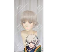 Anime Re:CREATORS Meteora Österreich Cosplay Wig Short Beige Grey Heat Resistant Synthetic Hair Wigs + Wig Cap