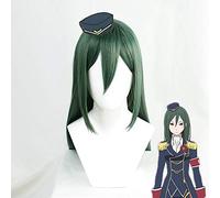 Anime Re: zéro commencer la vie dans un autre monde Cosplay perruques Crusch Karsten vert postiche longue droite pour Halloween carnaval Pa