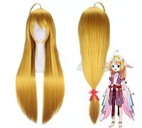 Anime renard démon TuShan SuSu TuShan Honghong Matchmaker Cosplay perruques avec oreilles de renard Cosplay Costume accessoire 100 CM Halloween COS B perruque avec oreille