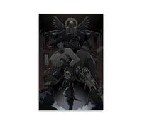 Anime Resident Evil Village Poster 8 posters peinture décorative sur toile pour salon, chambre à coucher, art mural, impression d'image moderne, décoration de chambre familiale, 30 x 45 cm