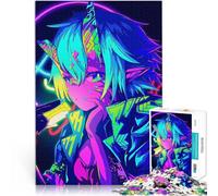 Anime rétro des années 80 Puzzles 1000 pièces pour Adolescents pour Le Jeu éducatif Challenge Toy Idées Cadeaux 38x26cm
