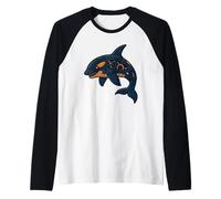 Animé Robot Orca Gear Powered Sea Creature Manche Raglan