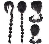 Anime Role Play Wig For Magi Judal Judaru Cosplay Wig Black Long Synthetic Hair