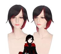 Anime RWBY remorque rouge rubis Rose perruque courte Cosplay Costume femmes hommes cheveux synthétiques Halloween fête perruques PL-270