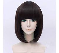 Anime Saenai héroïne pas de sodate-kata Katou Megumi Cosplay perruques synthétique brun Bobo postiche + bonnet de perruque