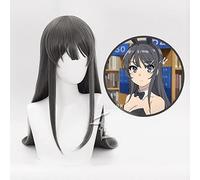 Anime Seishun Buta Yarou Série Sakurajima Mai Sakuta Azusagawa Cosplay Perruque Costume Fête Cheveux Halloween Costumes Vert