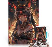 Anime Sexy Cléopâtre Puzzles 1000 pièces pour Adolescents Jeu Familial pour et Décoration Murale, Cadeaux Uniques pour Anniversaire et Noël 38x26cm