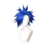 Anime SK8 The Infinity Adam Shindo Ainosuke Perruque courte en fibre résistante à la chaleur pour homme et femme Bleu