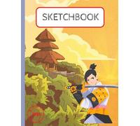 ANIME SKETCHBOOK FOR BOYS: Creative Anime design on artistic matte quality cover/ Plenty of space on large blank white pages for sketching, doodling, ... love Anime & art designs/ This book can be u