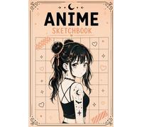 Anime Sketchbook Goth Girl: Drawing Anime Manga Japanese Art, 120 blank Pages for Drawing, Sketching, Taking Notes or as Diary