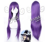 Anime Soul Eater Medusa Blair Cosplay Wig Long Purple Wigs Synthetic Hair Halloween Party Cosplay Costume Wig