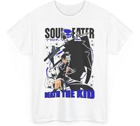 Anime Soul Eater T-Shirt, Maka Albarn, Death The Kid, Black Star, Short Sleeved T Shirt Unisex Tee Manches Courtes(Medium)